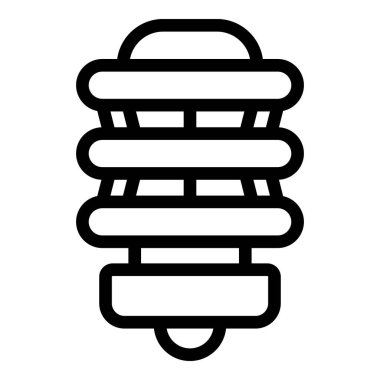 Nükleer atomik ikon ana hat vektörü. Temiz fabrika. Reaktör yakıtını yak