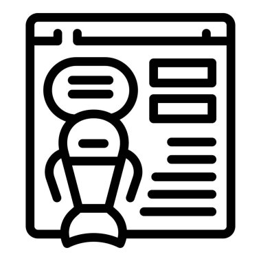 Sosyal medya mıknatısı ana hatları vektörü. Veri paylaşımı. Sadakat programı