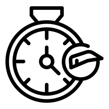 Hızlı kaş düzeltme ikonu ana hatları vektörü. Yüz bakımı. Güzellik salonu