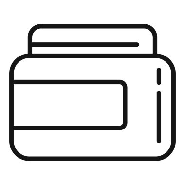 Krema kavanozu modeli ana hatlı vektör. Ses tonu saç stili. Güzellik kadını muamelesi