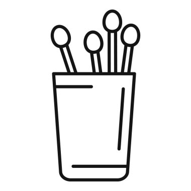 Simge çubuklarından örnek al. Cilt bakımı. Temiz güzellik maskesi