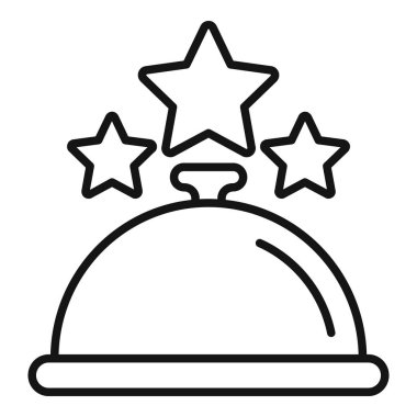 Özelleştirilmiş çarpım ikonu ana hatları vektörü. Mevcut birim. Discovery şirketi