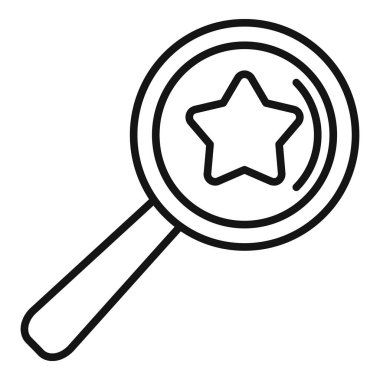 Çevrimiçi çarpım ana hatları vektörünü ara. İşlem rakamı. Kısmen modern hediye