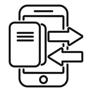 Çevrimiçi kitap simgesi ana hatlarını değiştir. Bilgisayar dijital. İnternette çalışıyor