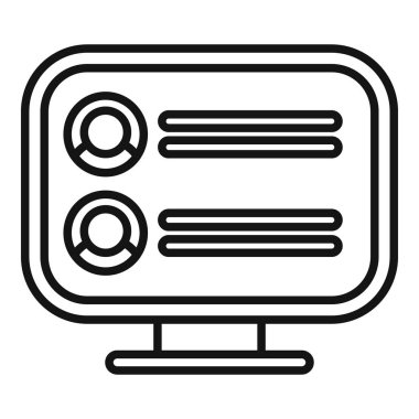 Çevrimiçi işlem simgesi ana hatlarını ara. Para demek. Kişisel pazar tasarımı