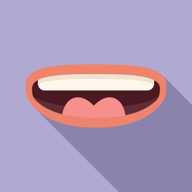 Eklem simgesi düz vektör konuşuyor. Ev çocuğu egzersizi. Bebeklik süreci