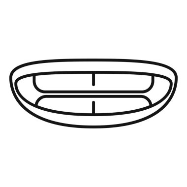 Sözlü egzersiz ikonu ana hatları vektörü. Eğitim konuşuyor. Dil konuşulan kelime