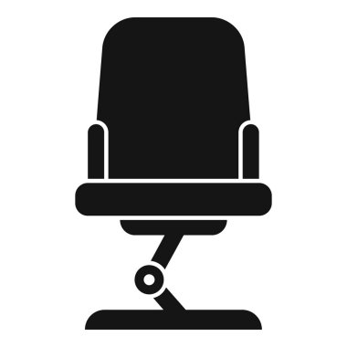 Sosyal medya platformu simgesi basit vektör. Sinema projeksiyonu. Gelecekçi tur gözlükleri.