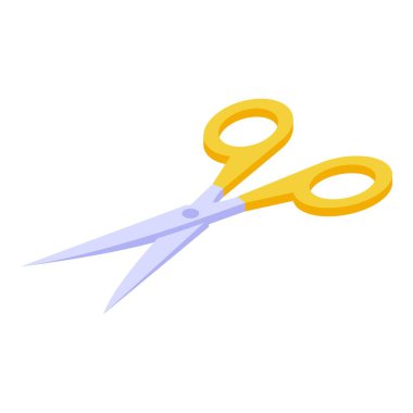 Yapı makas ikon izometrik vektörü. Cihaz ekipmanı. Isıtma evi