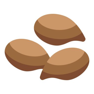 Canavar taneleri ikon izometrik vektörü. Tropik bitki. Doğa Santrali