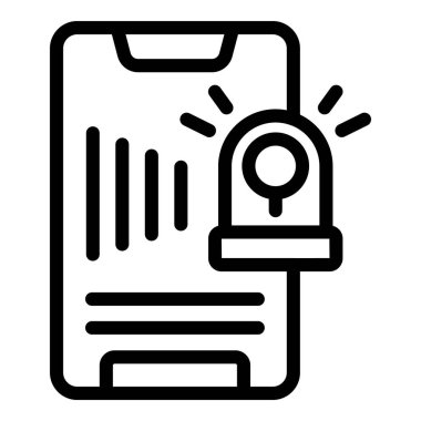 Sağlık görevlisi yardım simgesi ana hatları vektörü. Tıbbi yardım. Hasta hemşire.