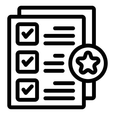 Günlük yapılacaklar listesi ana hatları vektörü. Ev aktiviteleri. İş günü evi