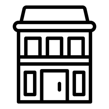 Varşova Marvel hedef ikonu ana hat vektörü. Warszawa şehir merkezi. Tarihi Polonya tarihi simgesi