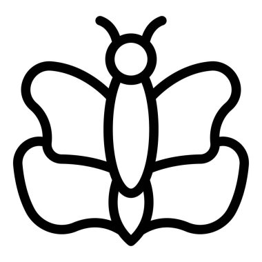 Kelebek biyolojisi ikon ana hatları vektörü. Koza döngüsü hayatı. Larva böceği büyümesi