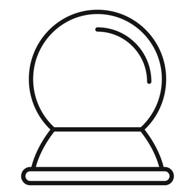 Kulak tıkacı simgesi dış hat vektörü. Kulak koruyucusu. Tıbbi ekipman sesi