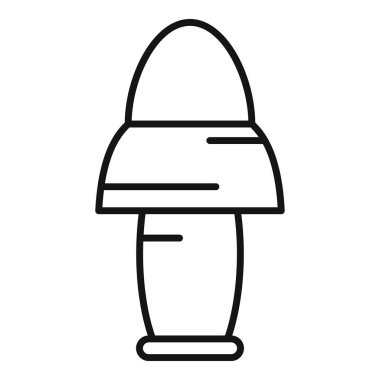 Plug duyun koruma ikonu ana hat vektörü. İşitsel sağlık hizmeti. Güvenli koruma.