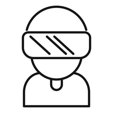 Döndürme malikânesi ikonu ana hat vektörü. Uygulama oku kontrolü. Çekim yürüyüşü