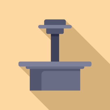 Klinik kişi aygıtı düz vektörü. Röntgen görüntüsü. Bireysel istemci toraks