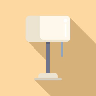 Torcher element simgesi düz vektörü. Dekoratif mobilyalar. Dekorasyon amaçlı oda ışığı