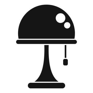 Lamba kundakçısı simgesi basit bir vektör. Sabitleme katı. Marka elementi enerjisi