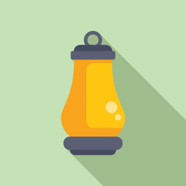 Buzda avlanan lamba ikonu düz vektör. Festival ailesi etkinliği. Açık hava sporu