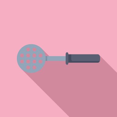 Buz balıkçılığı aracı ikonu düz vektör. Açık hava aktivitesi kampı. Festival ailesi