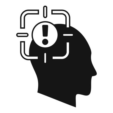 Kritik hedef simgesi basit bir vektör. Delil yetersizliği. Kavrama hücresi