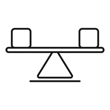 Başa çıkma becerileri simge ana hatları vektörü. İş adamı görevi. Yardım terapisi bilgileri