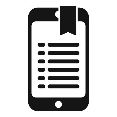 Dükkan ekleme simgesi basit vektörü. İstek listesi. Teslimat albüm alımı