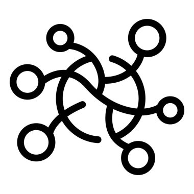 Beyin fırtınası egzersiz ikonu ana hatları vektörü. Şirket fikirleri analizi. Sorun çözme süreci