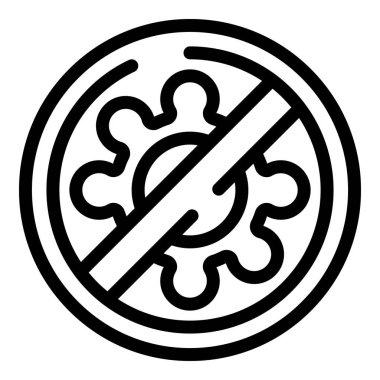 Antibakteriyel sabun ikonu ana hatları vektörü. Temizlik ürünleri. Kozmetik köpük sağlıklı ürün bakımı