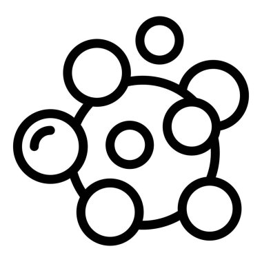 Sabun köpükleri ikon ana hatları vektörü. Banyo köpüğü. Cilt bakım ürünleri