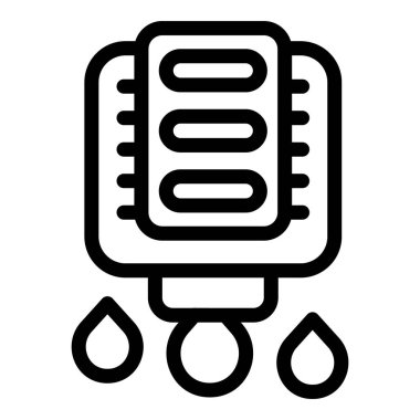 Sabun dezenfektanı taslak vektörü. Sabunlu şeker makinesi. Hijyenik banyo ürünü.