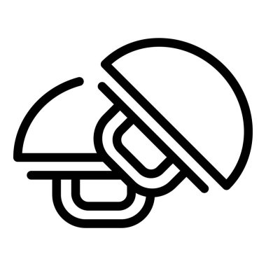 Simge ana hatları vektörü dikiyorum. Giysi bağlama düğmesi. Tekstil malzeme endüstrisi