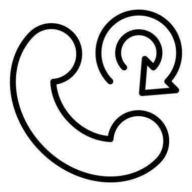 Acil yardım hattı ikonu ana hat vektörü. Tehlikeli bir durum. Kurtarma çağrı merkezini destekle