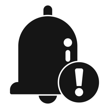 Teslim tarihi simgesi bildirimi basit bir vektör. Çalışma süresi boyunca. Fazla mesai