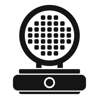 Aynalı güzellik pudrası tasvir eden basit bir illüstrasyon, moda ve güzellik tasarımları için mükemmel.