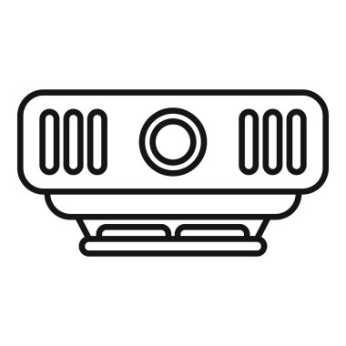 Bir arabanın siyah çizgi sanat vektör illüstrasyonuName