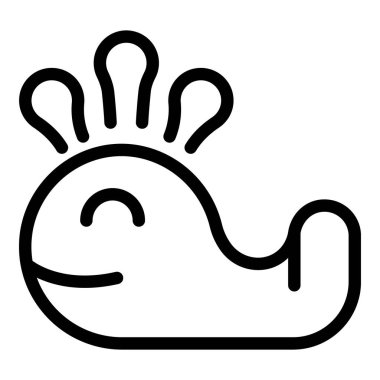 Minimalist siyah ve beyaz çizgi, gülen bir yüzün güneş ışınlarıyla çizilmiş hali.