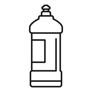 Bir sprey boya kutusunun çizgi sanat vektör görüntüsü, simgeler ve grafik tasarım için idealdir