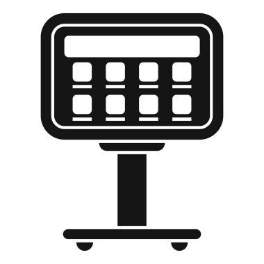 Lider bir skorbordun vektör illüstrasyonu, spor ve olayla ilgili tasarımlar için mükemmel