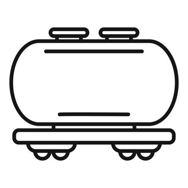 Endüstriyel tasarımlar için ideal bir tanker demiryolu sanatı.