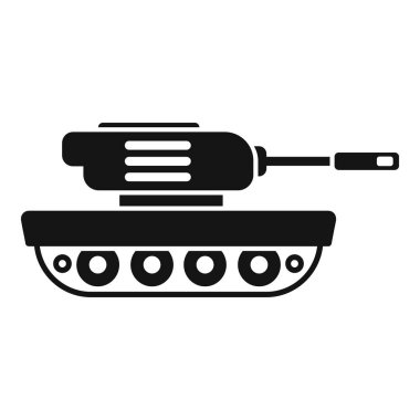 Siyah tankların sadeleştirilmesi, askeri kavramlar ve tabelalar için ideal.