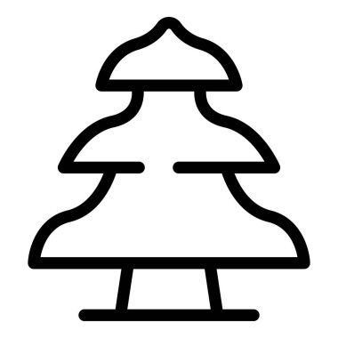 Çeşitli tasarım projelerinde kullanılmak üzere atlıkarınca atının basit siyah çizgi simgesi