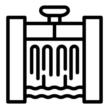 Hidroelektrik enerji üretimi ve çevresel sürdürülebilirlik yönetimi için ikonik baraj suyu