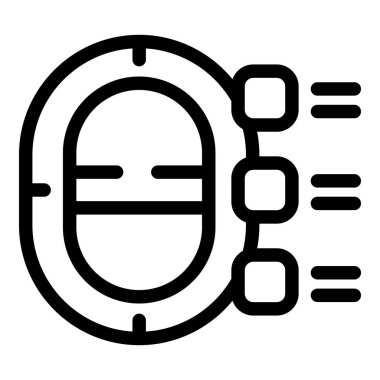 Modern dijitalleşme ve bağlantı çağını temsil eden, vektör grafik tasarımında teknoloji, yenilik ve hız ile soyut dijital dönüşüm konsepti