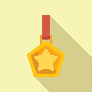 Kırmızı kurdeleli altın madalya birinciliği temsil ediyor.