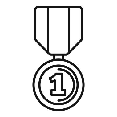 Zafer ve başarının sembolü olarak, olağanüstü performans için bir madalya veriliyor.