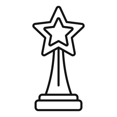 Mükemmelliği ve başarıyı simgeleyen bu kupa ödül töreninde ya da ödül töreninde dağıtılmaya hazırdır.