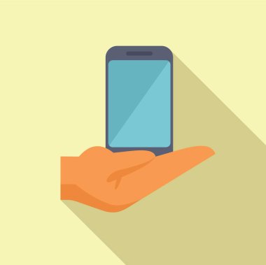 Hand, yeni uygulamanızı veya mobil web sitenizi göstermek için mükemmel olan boş ekranlı bir akıllı telefon sunuyor